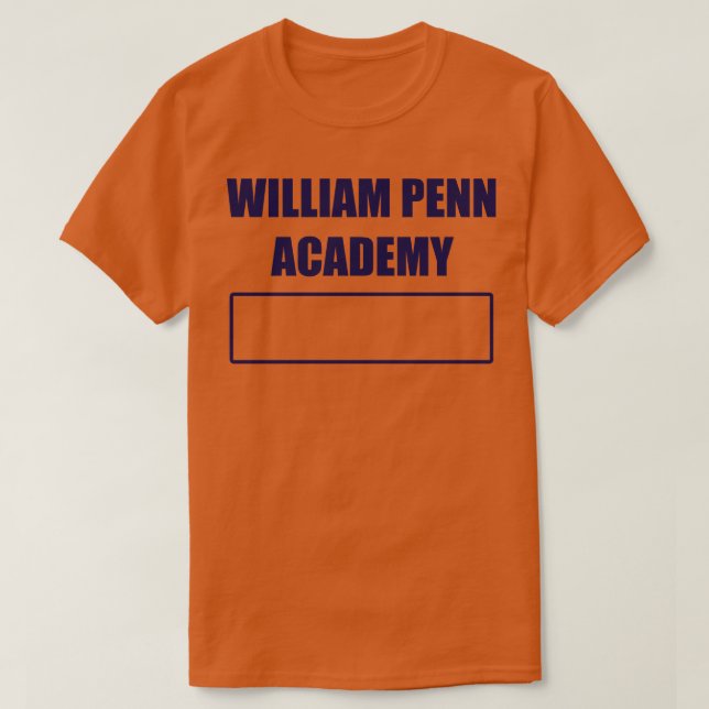 William Penn Academy Gym Class-shirt T Shirt (Design framsida)
