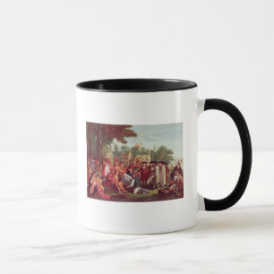 William Penns fördrag med indierna i 1683 Mugg