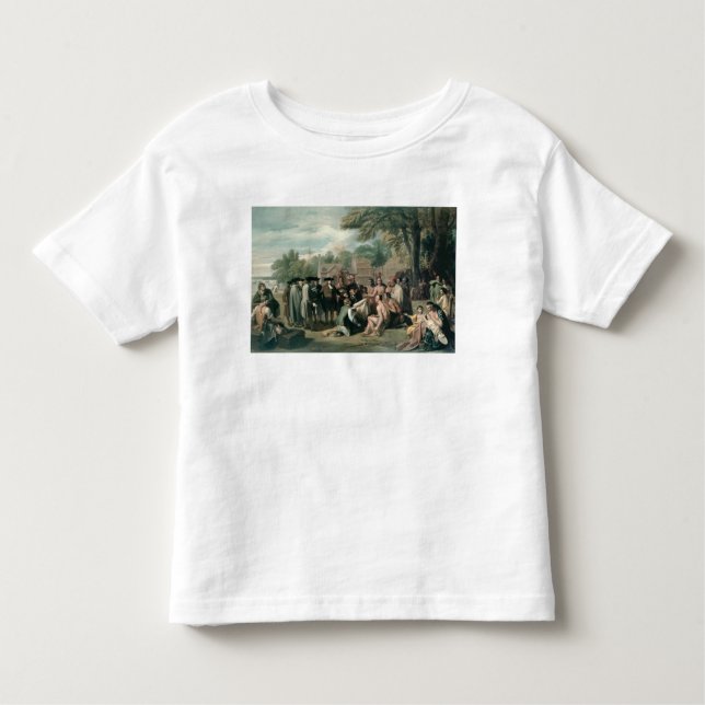 William Penns fördrag med indierna in Tröja (Framsida)