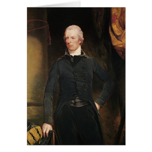 William Pitt det mer ung Hälsningskort (Framsidan)