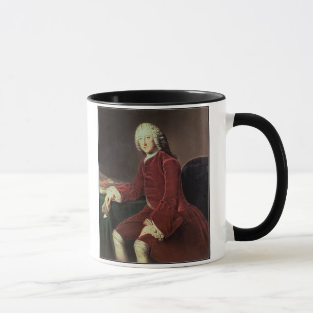 William Pitt "fläderen", mer sistnämnd 1st Earl av Mugg (Höger)