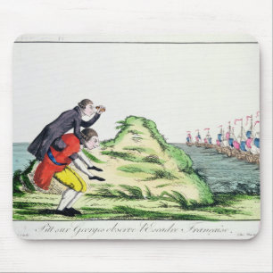 William Pitt observera den franska skvadronen Musmatta