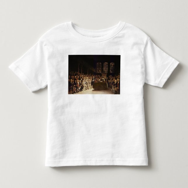 William Pitt som tilltalar huset T-shirt (Framsida)