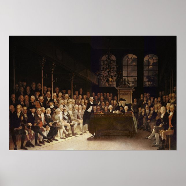 William Pitt talade inför kammaren Poster (Framsidan)