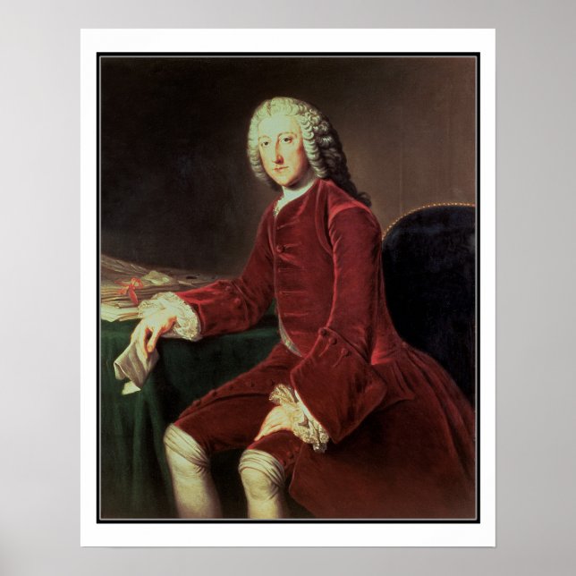 William Pitt the 'Elder', senare 1:a Earl of Chath Poster (Framsidan)