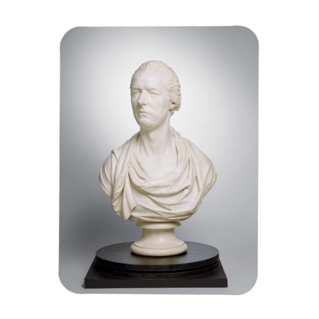 William Pitt the Younger (1759-1806) 1807 (marble) Magnet (Vertikal)