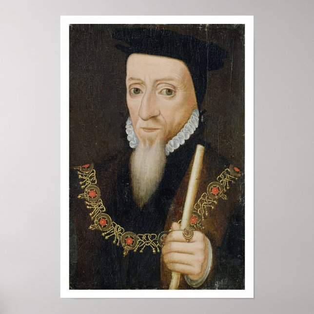 William Powlett (1475-1572) 1st Marquess of Winche Poster (Framsidan)