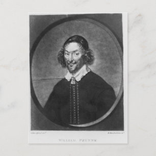 William Prynne illustration Vykort