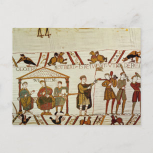 William, Robert de Mortain och Bishop Odo Vykort