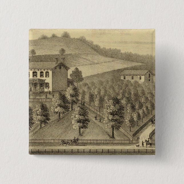 William Schrader bosättning Knapp (Framsida)