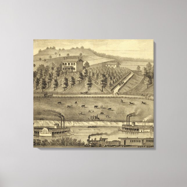 William Schrader hemvist Canvastryck (Framsida)