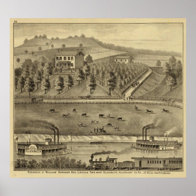 William Schrader hemvist Poster (Framsidan)