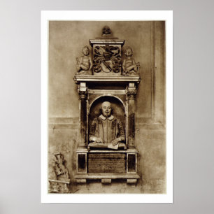 William Shakespeare (1564-1616) och Inscri Poster