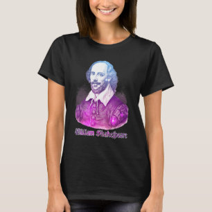 William Shakespeare Affisch   Litteratur T Shirt