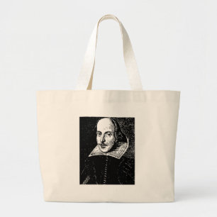 William Shakespeare ansikte Jumbo Tygkasse