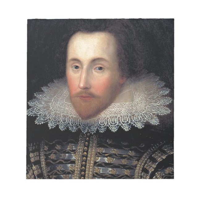 william shakespeare anteckningsblock (Framsida)