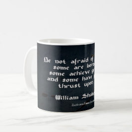 William Shakespeare-citat Kaffemugg