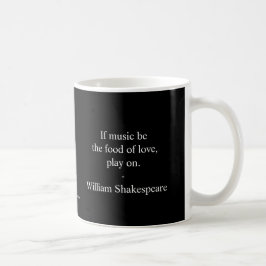 William Shakespeare-citat - Kärlek Kaffemugg