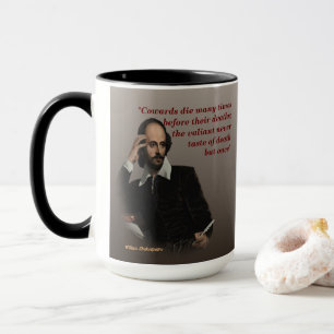 William Shakespeare-citat om kort och död Mugg