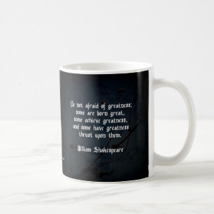 William Shakespeare-citat - Storhet Kaffemugg