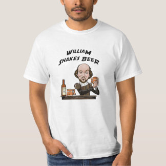 William Shakespeare en rolig Tshirt T Shirt