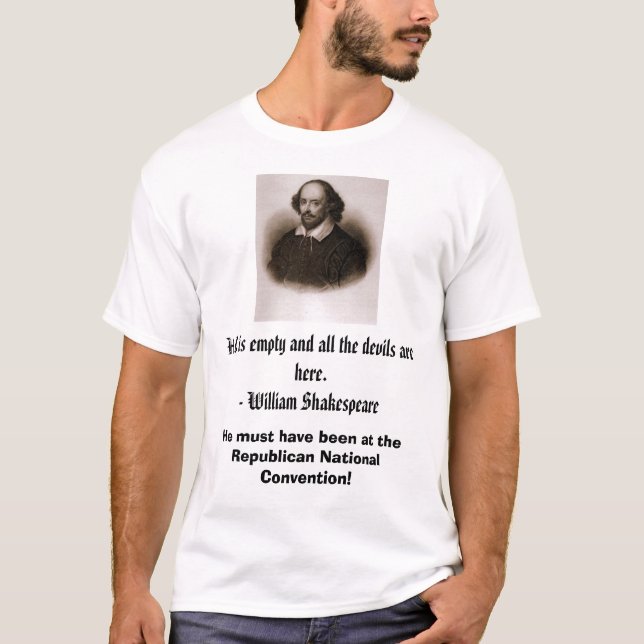 William Shakespeare helvete är tomt och alla… Tröja (Framsida)