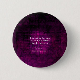 William Shakespeare Inspirational Destiny Quote Knapp