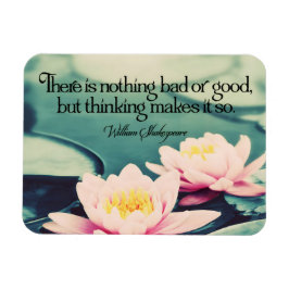 William Shakespeare Inspirational Quote "Thinking" Magnet