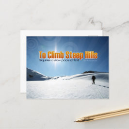 William Shakespeare Inspirational Quote "To klättb Vykort