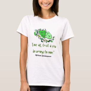 William Shakespeare kärlek allt förtroende någr T Shirt