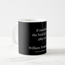 William Shakespeare Kärlek Quote Kaffemugg