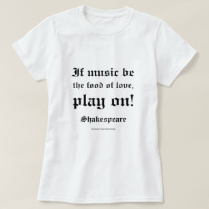 William Shakespeare Kärlekskvot L3 Tee Shirt