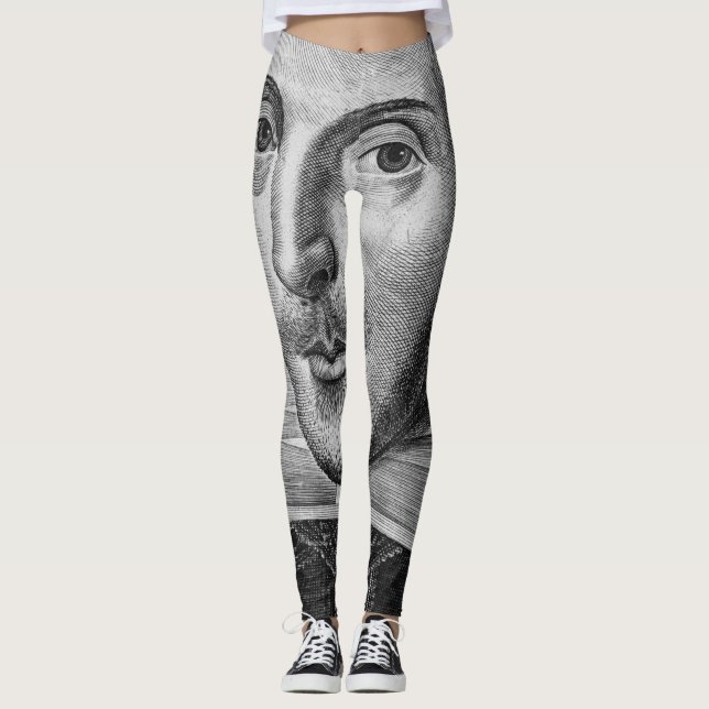 William Shakespeare Leggings (Framsida)