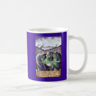 William Shakespeare Macbeth häxamugg Kaffemugg
