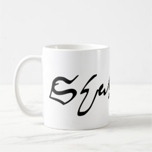 William Shakespeare namnteckning Kaffemugg