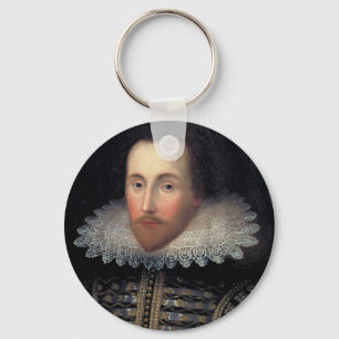 William Shakespeare Nyckelring