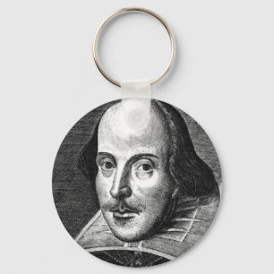 William Shakespeare Nyckelring