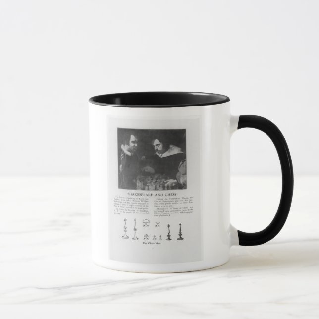 William Shakespeare och Ben Jonson Mugg (Höger)