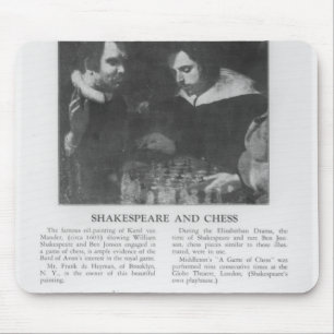 William Shakespeare och Ben Jonson Musmatta