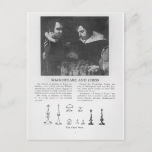 William Shakespeare och Ben Jonson Vykort
