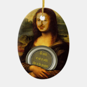William Shakespeare Parody Julgransprydnad Keramik