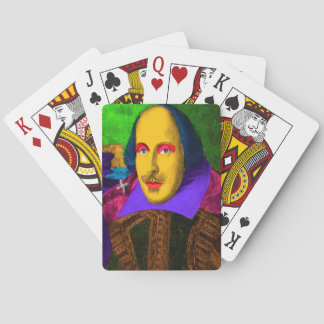 William Shakespeare Pop Art Casinokort