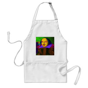 William Shakespeare Pop Art Förkläde