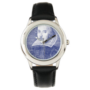 William Shakespeare porträtt från den första Armbandsur