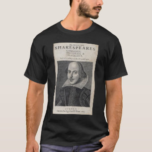 William Shakespeare porträtt T-shirt