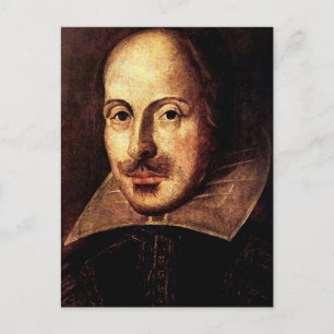 William Shakespeare Porträtt Vykort