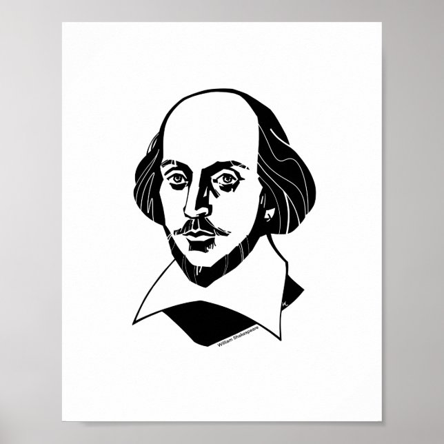 William Shakespeare Poster (Framsidan)