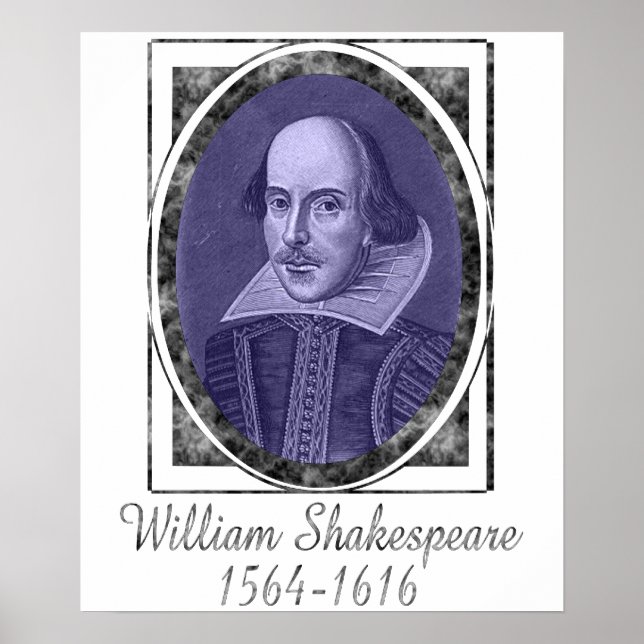 William Shakespeare Poster (Framsidan)