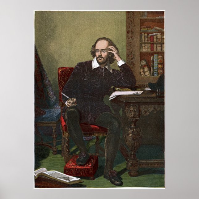 William Shakespeare Poster (Framsidan)