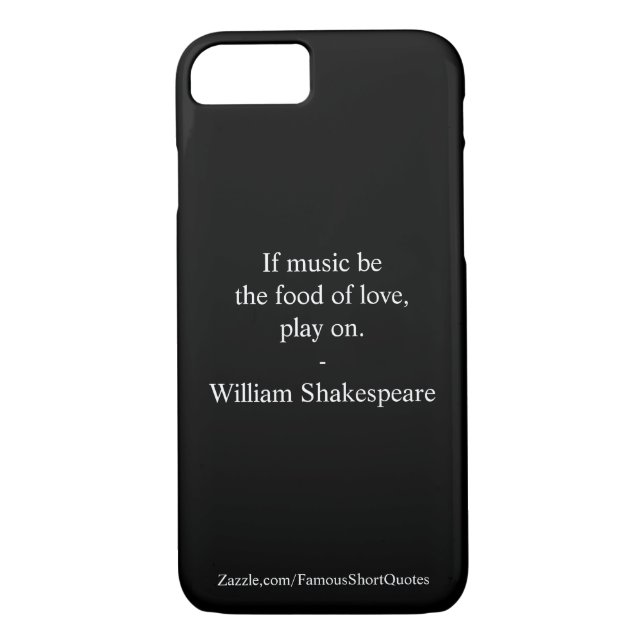 William Shakespeare Quote - Kärlek Case-Mate iPhone Skal (Baksida)